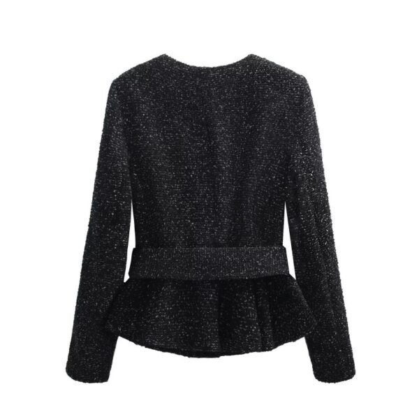 Pants Polyester Textured Skirt Pants